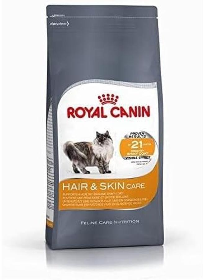 ROYAL CANIN Hair And Skin Care Adult Dry Cat Food 400G - Image 2