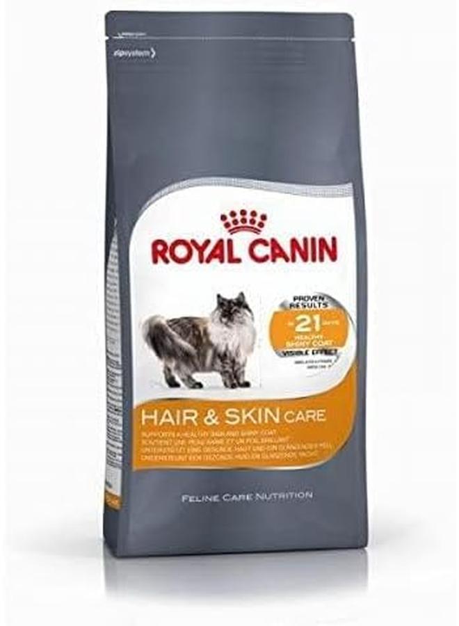 ROYAL CANIN Hair And Skin Care Adult Dry Cat Food 400G - Image 4
