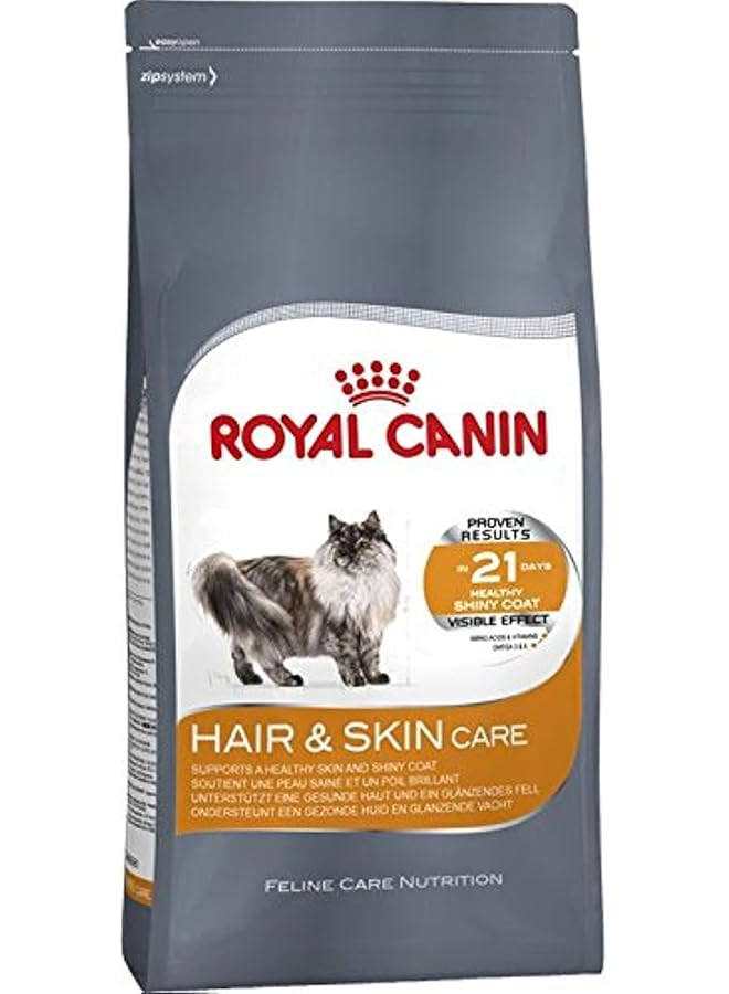 ROYAL CANIN Hair And Skin Care Adult Dry Cat Food 400G - Image 1