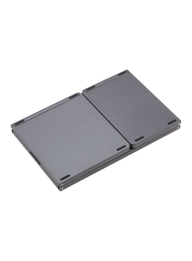 Wireless Foldable Keyboard With Touchpad Dark Grey - Image 3