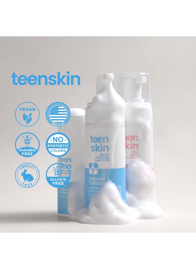 natural outcome Natural Outcome Teen Skin 3-Step Skin Care Kit | Daily Boys & Girls Skin Care Regimen | Face Wash, Toner, & Moisturizer | Perfect for Teens Preteens & Kids Looking to Prevent Acne | 3 Pc  - Image 5