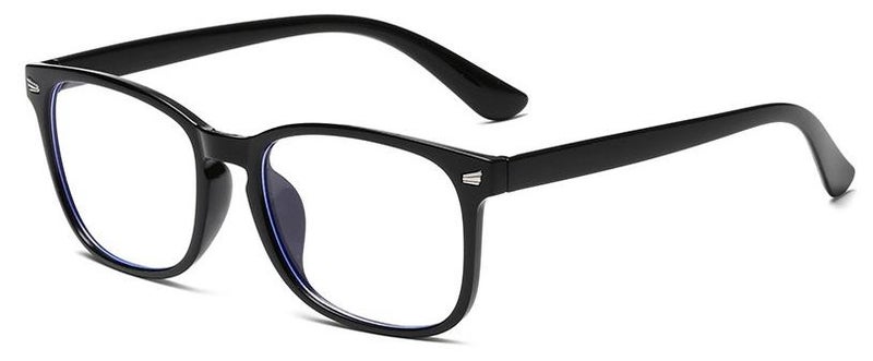 كومبي نظارات حجب الضوء الأزرق/نظارات طبية للنساء والرجال باللون الأسود - Image 1
