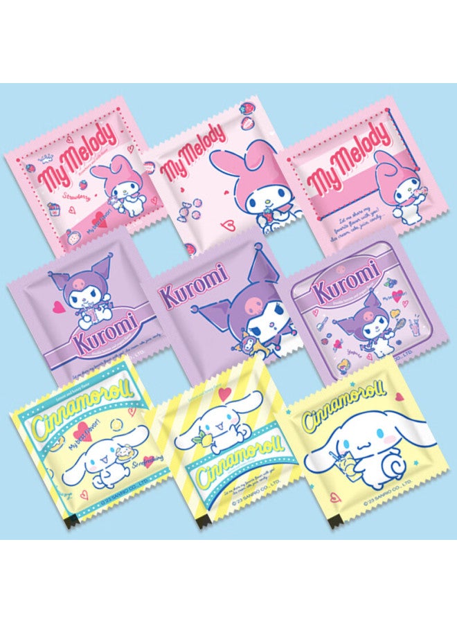 Yekee Disposable Gloves, Individually Wrapped, 80 Pairs, Sanrio, Thickened Food Pe Kitchen Gloves, Portable, For Catering, K-8147 - Image 5