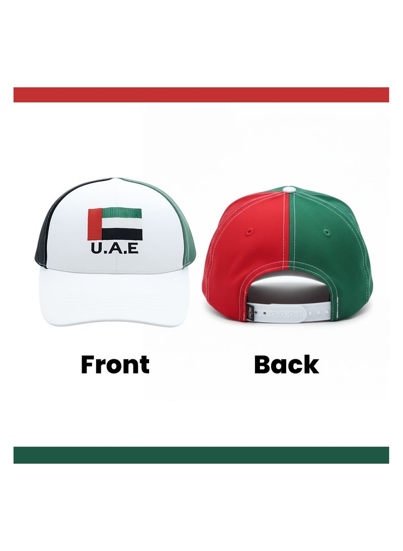 UAE Cap 100% Cotton Baseball Cap with Premium Embroidery - Image 4