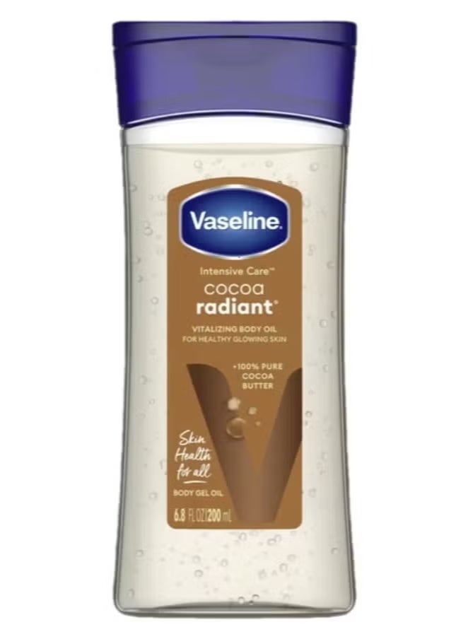 Vaseline Intensive Care Cocoa Body Oil with Pure Butter - 200 ml (May vary package) - Image 1