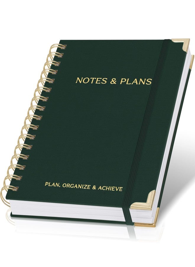 ZICOTO Aesthetic Daily Planner And Notebook With Hourly Schedule - Aesthetic Spiral To do List Notepad For Work/Home to Organize Tasks And Appointments - Stylish School/Office Supplies Book For Women - Image 1