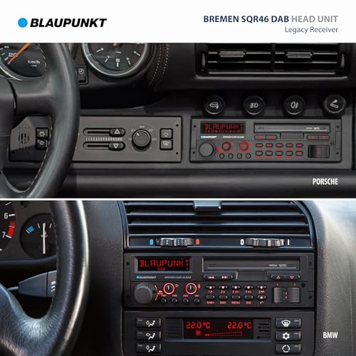 Blaupunkt راديو السيارة الكلاسيكي BLAUPUNKT Bremen SQR 46 DAB ريترو من الثمانينات بلوتوث USB SD AUX - أسود - Image 5