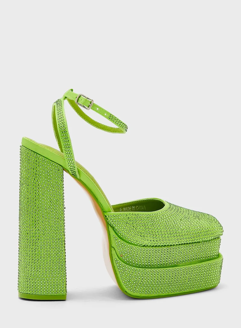 PUBLIC DESIRE Moonchild High Heel Pumps