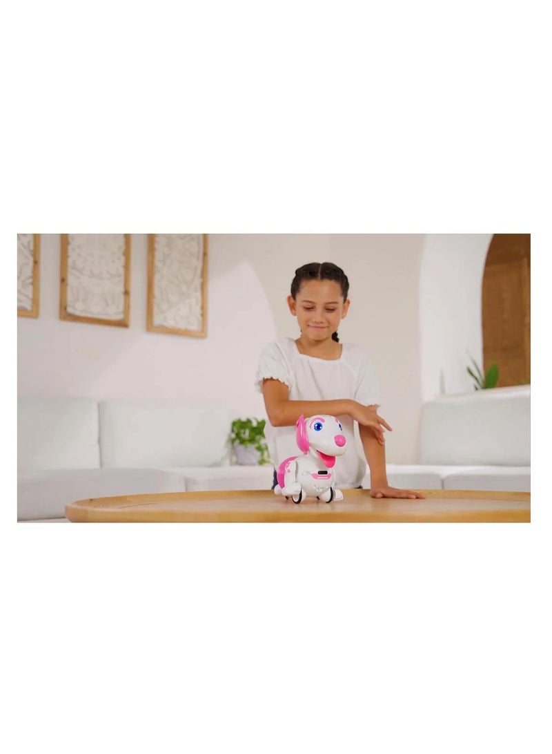 Ycoo Robo Dash Dog, Direct Control, Touch Sensor, Imaginative Play, 5 Years+, ‎40.31 x 14.61 x 19.2 cm - Pink - Image 2
