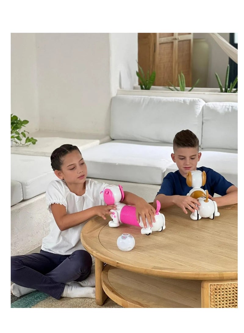 Ycoo Robo Dash Dog, Direct Control, Touch Sensor, Imaginative Play, 5 Years+, ‎40.31 x 14.61 x 19.2 cm - Pink - Image 5