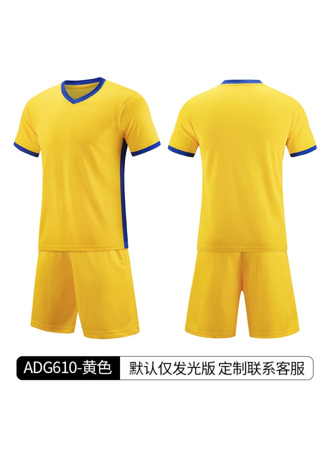 Children's Football Game Training Suit Youth Team Uniform Set Toddler Soccer Jerseys Outfit Quick Dry Soccer Suit