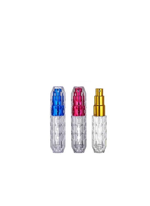 Mini Perfume Refillable Atomizer Bottle,  5ml (Clear)