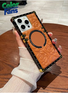 Orange/Floral