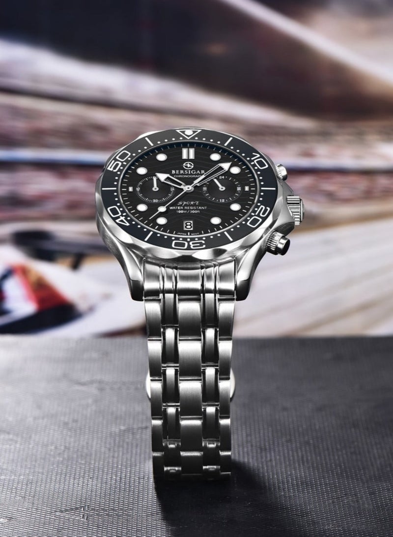 Bersigar BG-1713 Ocular Luxury Design Stainless Steel Water Resistant Watch - Image 2
