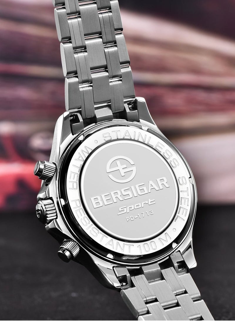 Bersigar BG-1713 Ocular Luxury Design Stainless Steel Water Resistant Watch - Image 3