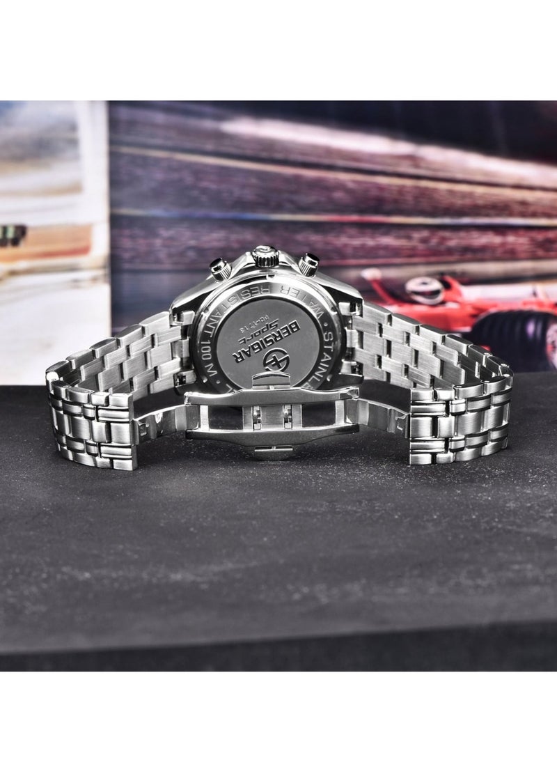 Bersigar BG-1713 Ocular Luxury Design Stainless Steel Water Resistant Watch - Image 4