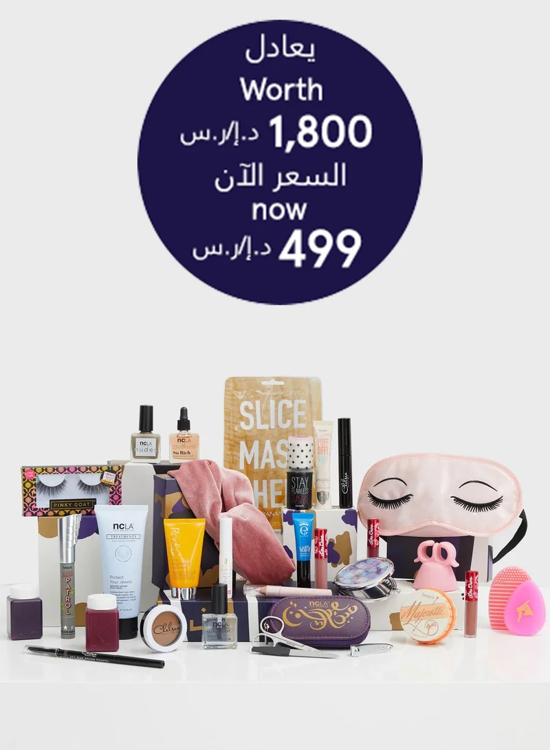 Eid Countdown Beauty Box 29 gifts worth 1800AED/SAR
