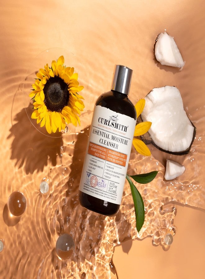 كيرلسميث - منظف مرطب أساسي، شامبو مغذي لطيف للشعر المموج والمجعد والملفوف، نباتي (88 مل/2 أونصة) حجم تجريبي أو للسفر - Image 3