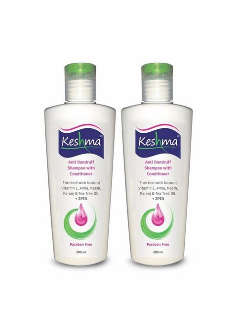 Keshma Shampoo With Conditioner (200 Ml) 2 Pieces