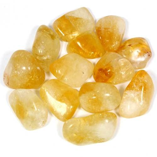 Pachamama Essentials Citrine Tumbled Stone Grade A Healing Crystal 5