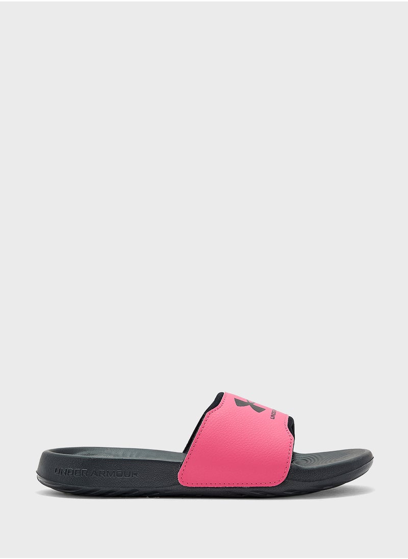 UNDER ARMOUR - Girls' UA Ignite Select Slides - Image 1