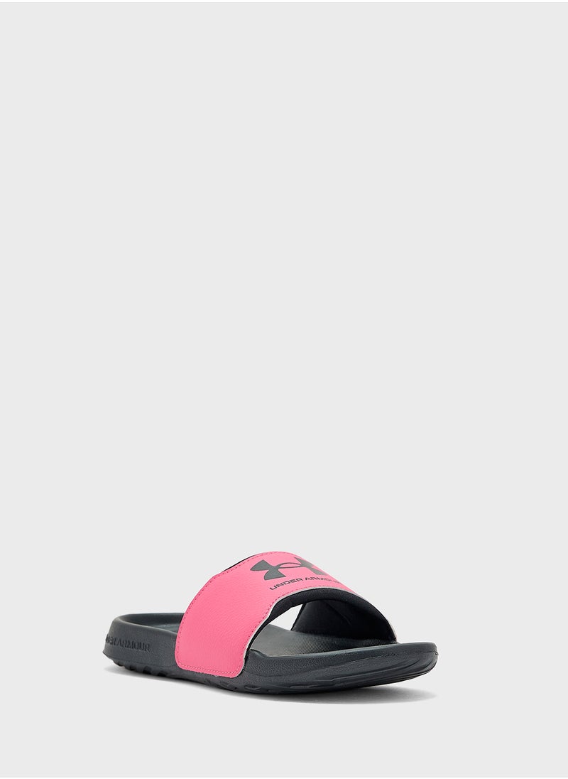 UNDER ARMOUR - Girls' UA Ignite Select Slides - Image 1