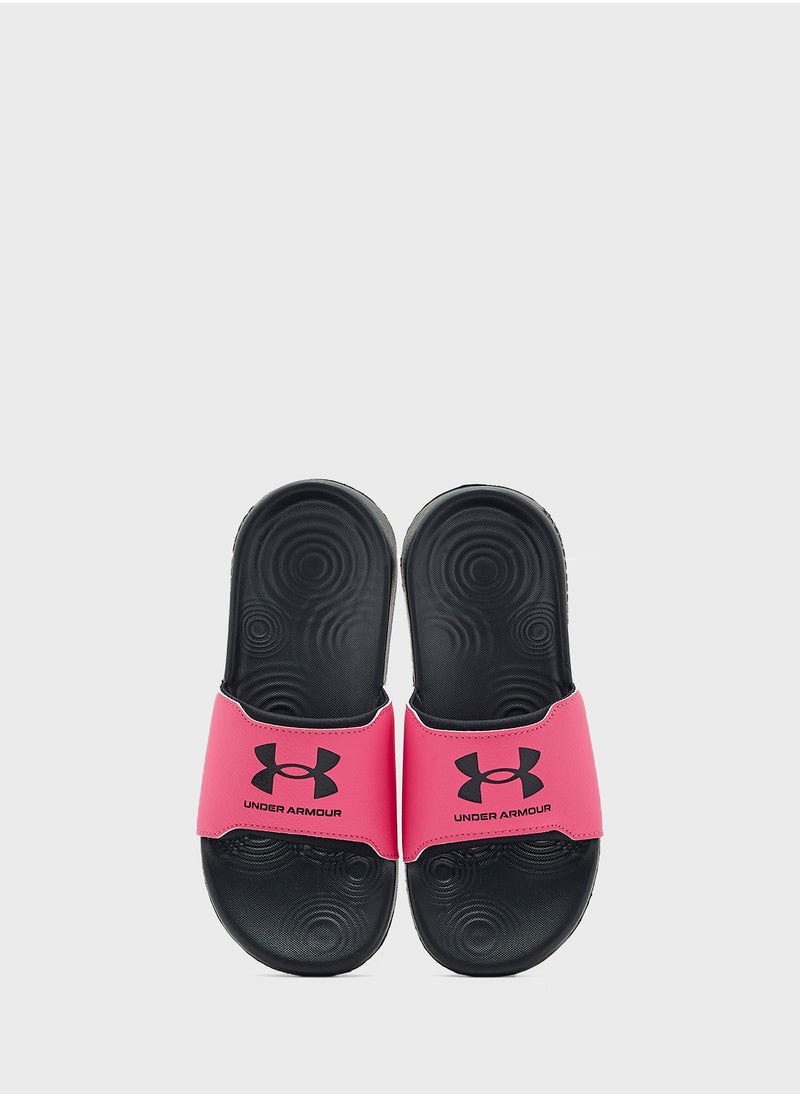 UNDER ARMOUR - Girls' UA Ignite Select Slides - Image 1