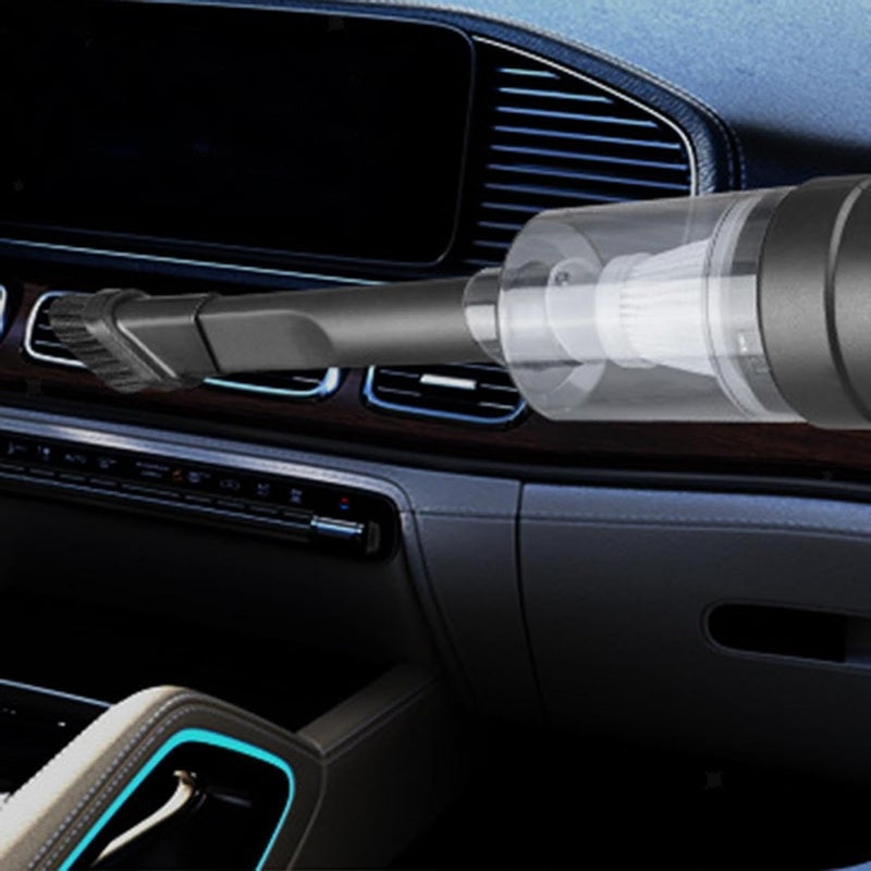 TAPUJI 3IN1 Portable Car Vacuum Cleaner with Blower USB Rechargeable Wireless Handheld Car Vacuum Cleaner Traveling Camping ReusablePortableRechargeable Vacuum with BlowerMulty - Image 4