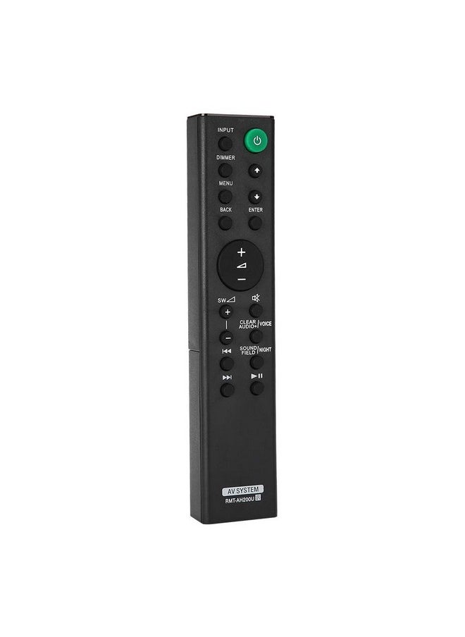 Serounder - Replacement Remote Control For Sony Sound Bar Htct390 Htrt3 Sact390 Sawct390 - Image 1