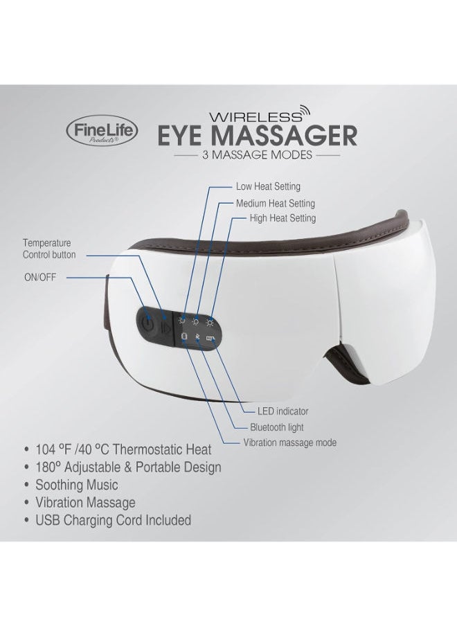 FineLife - Eye Massager With Heat Vibration Therapy - Image 1