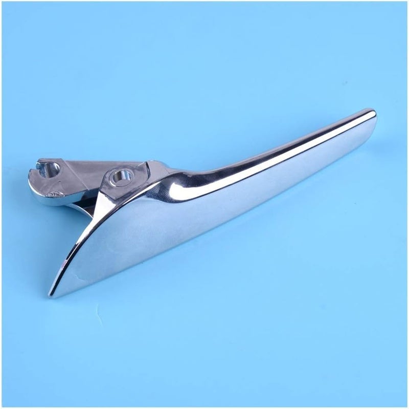 QASULER ABS Chrome Left Interior Door Handle Bezel - Image 4