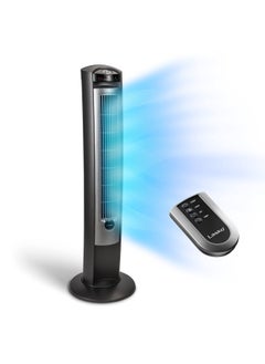 Lasko Oscillating Tower Fan Quiet Fans With Remote For Bedroom Living Room Office Tower Fan With Remote 3 Speed Timer 42 Silver T42951