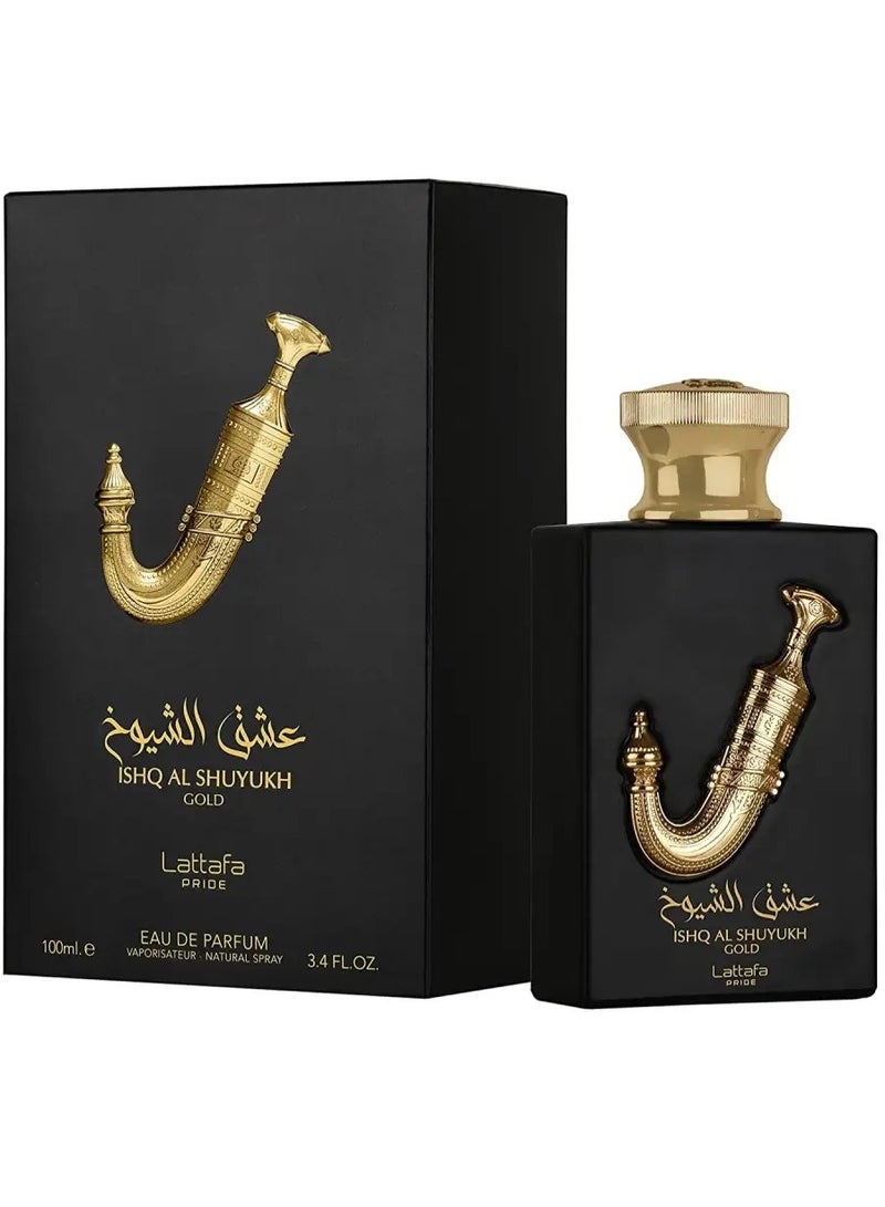 Lattafa Ishq Al Shuyukh Gold Eau De Parfum 100 Ml - Image 1