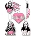 Joytezz 5Pcs Ghost Horror Car Air Fresheners Pink Cute Car Interior Accessories Hanging Scents Anime Freshener Automotive Room Decor for Women Teen Girls Gift - Image 2