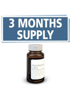 pureclinica High Absorption 5HTP 300mg x 90 Tablets - 3 Months Supply. with Vitamin C, B6, and Black Pepper Extract  - Image 3