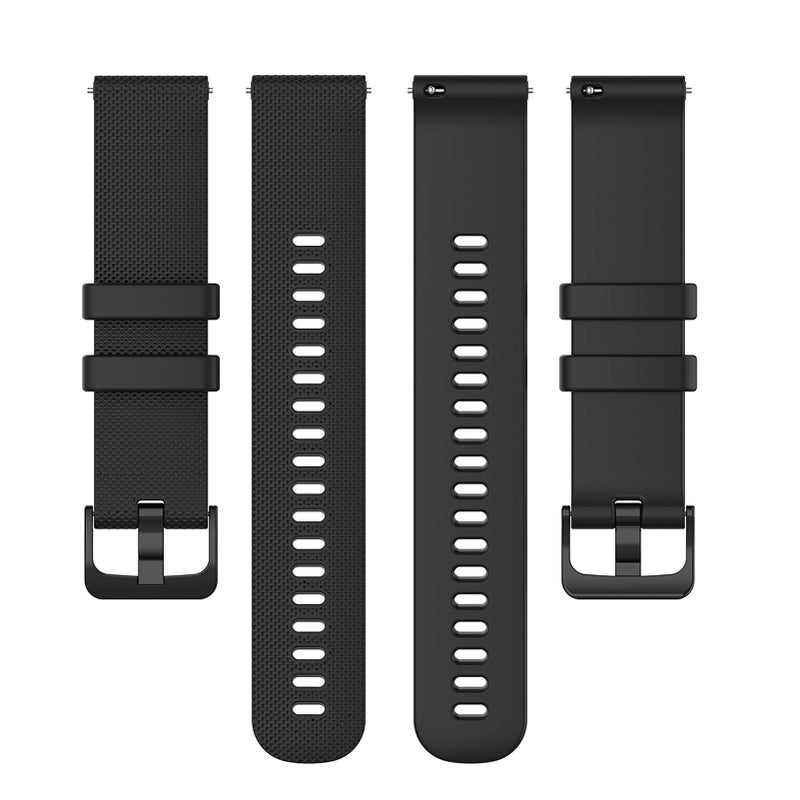 Disscool Silicone Wristbands Compatible with Garmin Forerunner 255/745/935/945/Descent G1, 22mm Quick Release Strap - Image 2