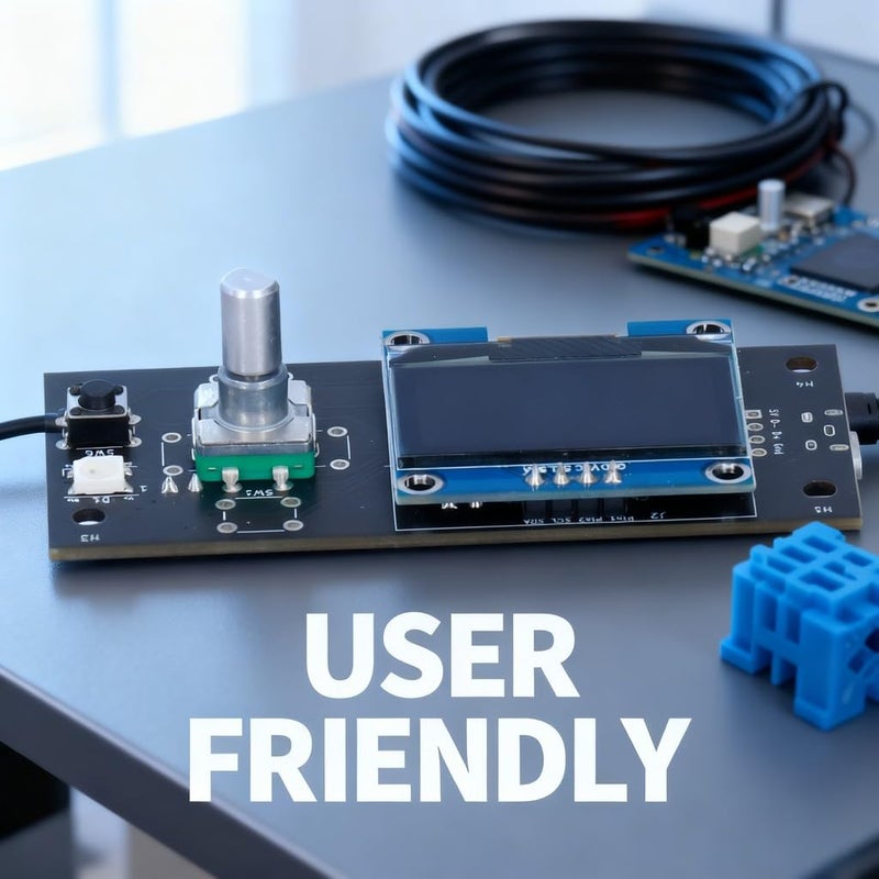 شاشة LCD الذكية Mini 12864 بوصة 1.3 عرض ملون للطابعة ثلاثية الأبعاد Raspberry Pi 3B V0 - Image 4