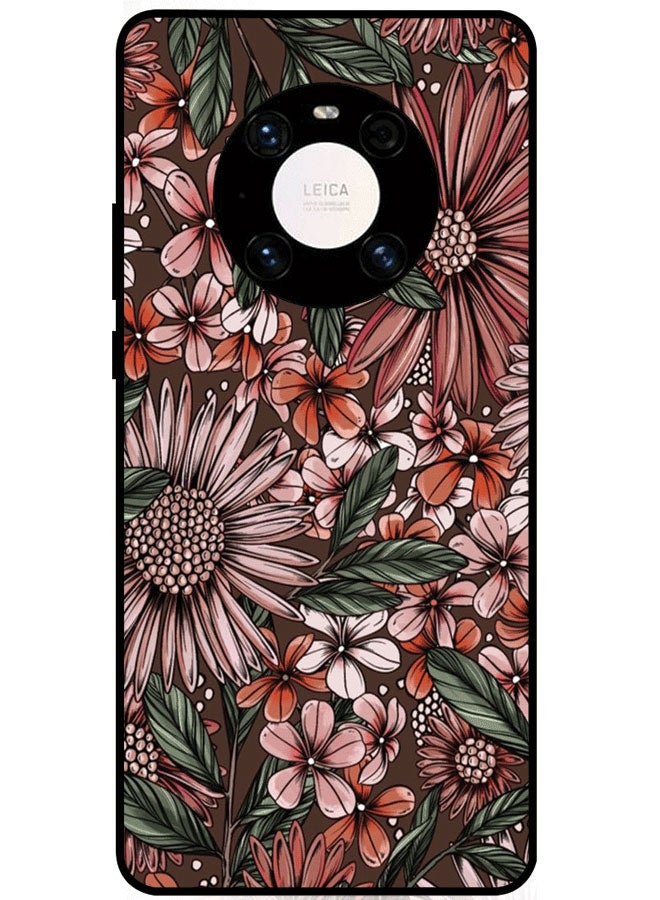 EYE CATCH Protective Case Cover For Huawei Mate 40E Flowers - Image 1