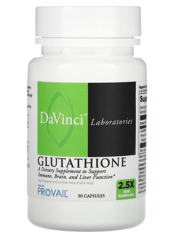 DaVinci Laboratories of Vermont جلوتاثيون 30 كبسولة