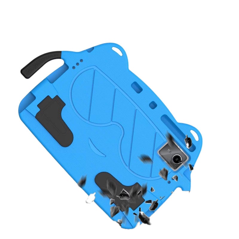حافظة سامسونج تاب للأطفال متوافقة مع عدة موديلات سامسونج جالكسي تاب باللون أسود مع غطاء حماية ووظيفة حامل وحمل يومي للتابلت بوظيفة حامل Samsung Tab Kids EVA - NADI - Image 4