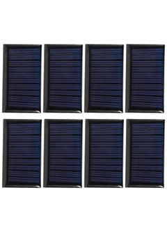 NIBEMINENT 8PCS 30MA 5V Mini Solar Cells Panels DIY Solar Epoxy Plate Electric Toy Materials Photovoltaic Cells Charger  - Image 1