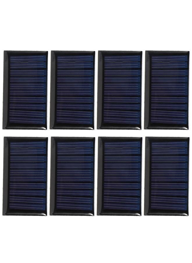 NIBEMINENT 8PCS 30MA 5V Mini Solar Cells Panels DIY Solar Epoxy Plate Electric Toy Materials Photovoltaic Cells Charger  - Image 1