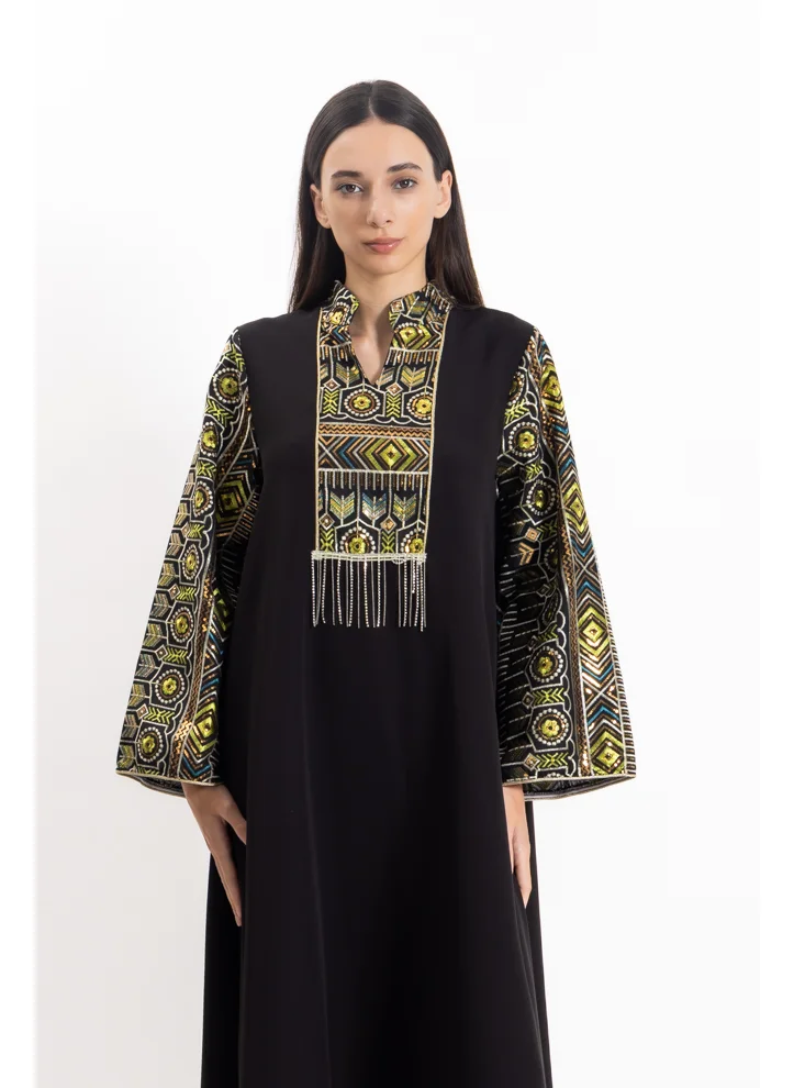 شايبس EMBROIERED MAXI DRESS