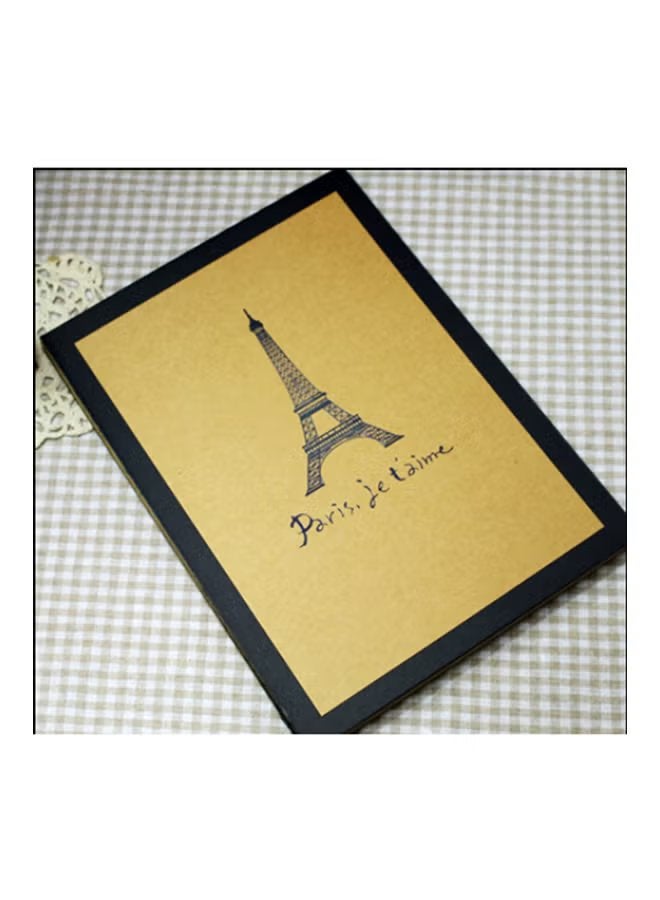 Paris Eiffel Tower Creative Self-adhesive Photo A5 Album Red - Image 2