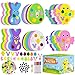 Max Fun 302pcs Easter Foam Stickers Set DIY Crafts Egg Bunny Chick Easter Decorations for Kids Crafts Party Favors Supplies Craft Kits for Kids - Image 3