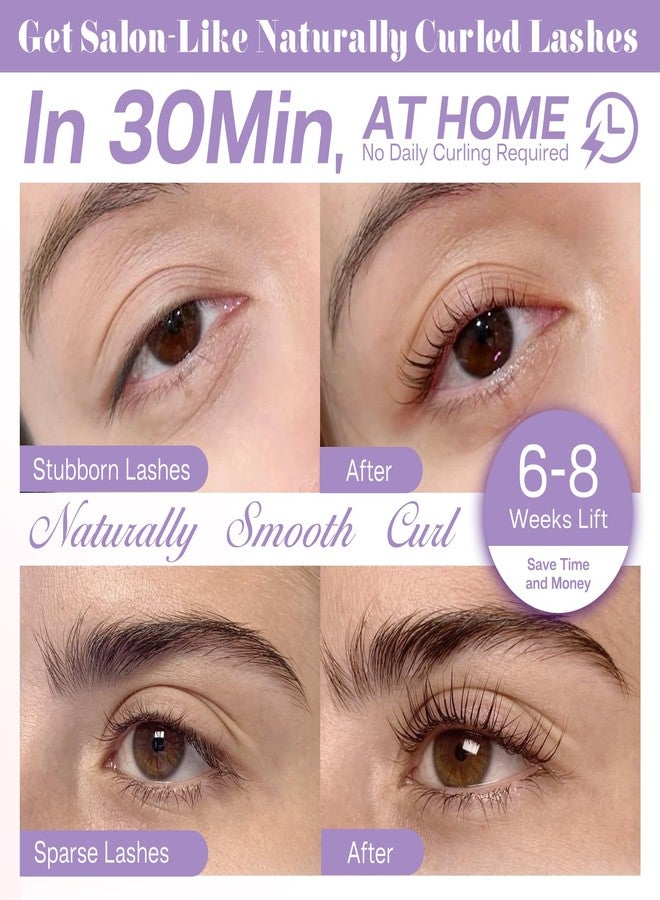 CALAILIS Lash Lift Kit, 2025 Updated Eyelash Lift Kit, Semi-Permanent Eyelash Curling Eyelash Perm Kit Suitable for Salon and DIY at Home Use Lash Perm Kit for Beginner and Professional - Image 3