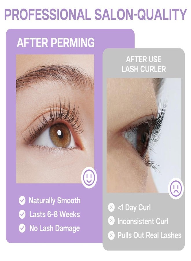 CALAILIS Lash Lift Kit, 2025 Updated Eyelash Lift Kit, Semi-Permanent Eyelash Curling Eyelash Perm Kit Suitable for Salon and DIY at Home Use Lash Perm Kit for Beginner and Professional - Image 5