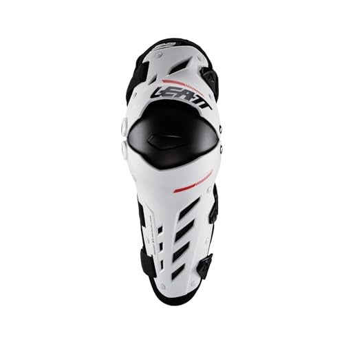 Leatt Dual Axis KneeShin Guard White SM - Image 1