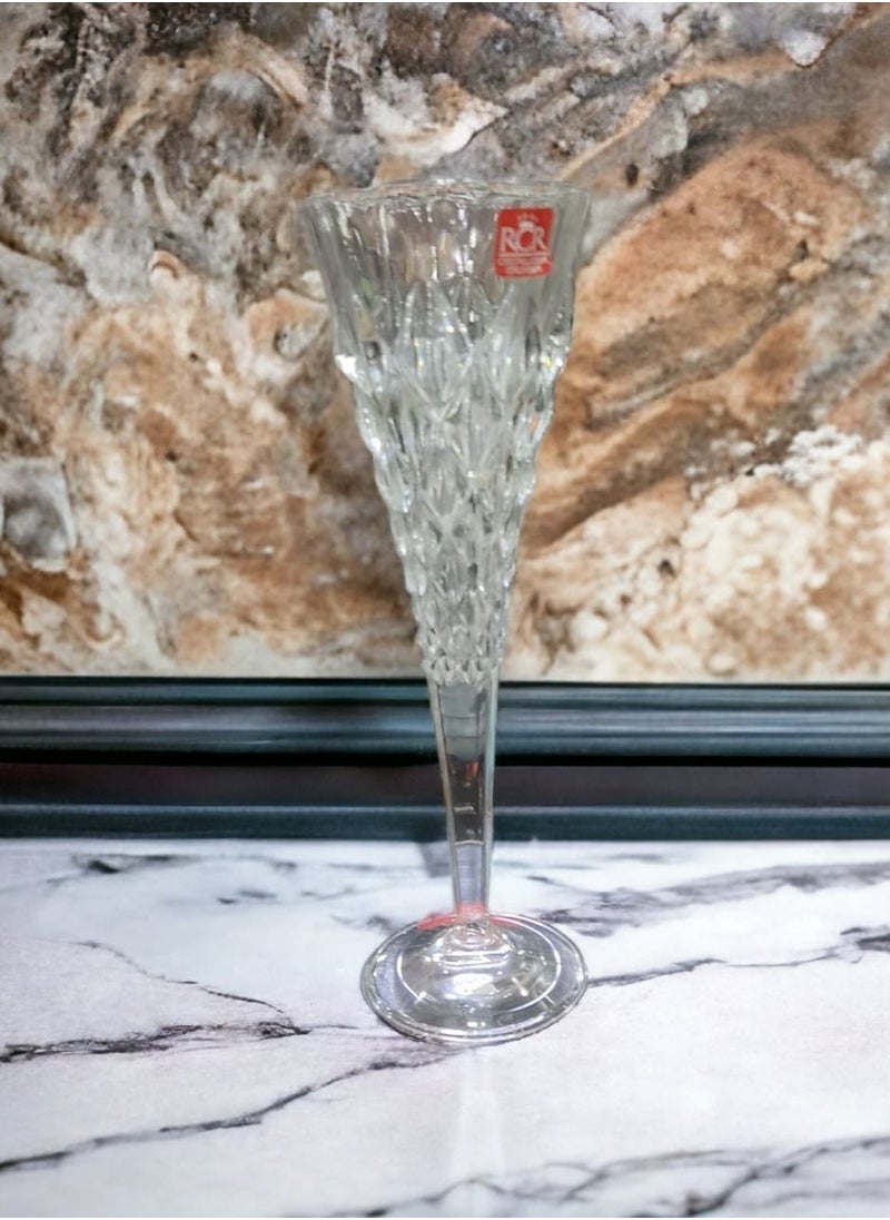 RCR Cristalleria Italiana - Italian Crystal cup set RCR 210 ml - ENIGMA FLUTE - Image 1