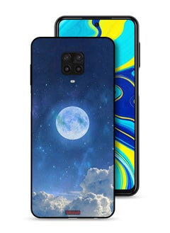 Tolwak Xiaomi Redmi Note 9 Pro Protective Case Cover Moon Clouds  - Image 1